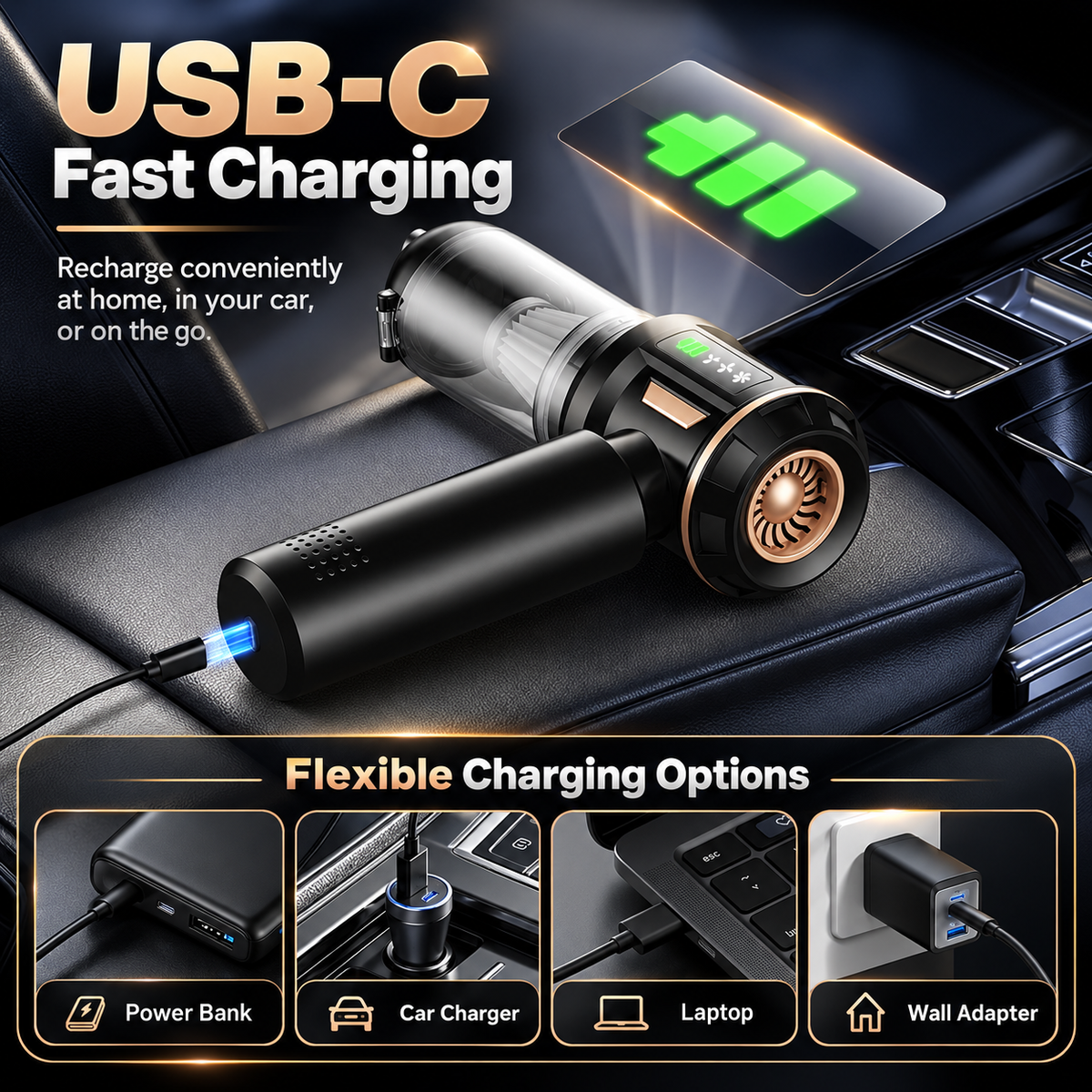 USB-C Rechargeable